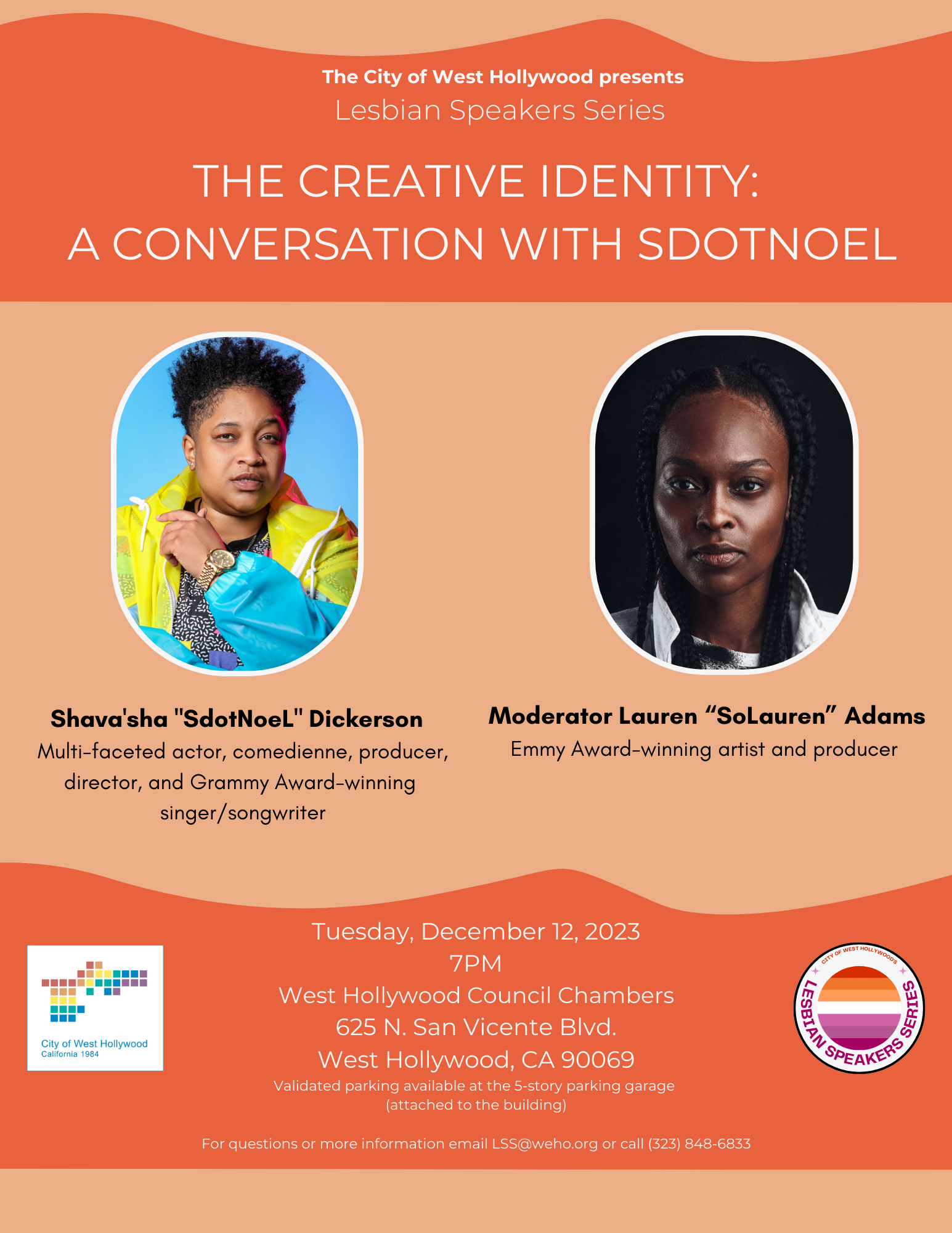 Lesbian Speakers Series - The Creative Identity, a Conversation with SdotNoel (2)