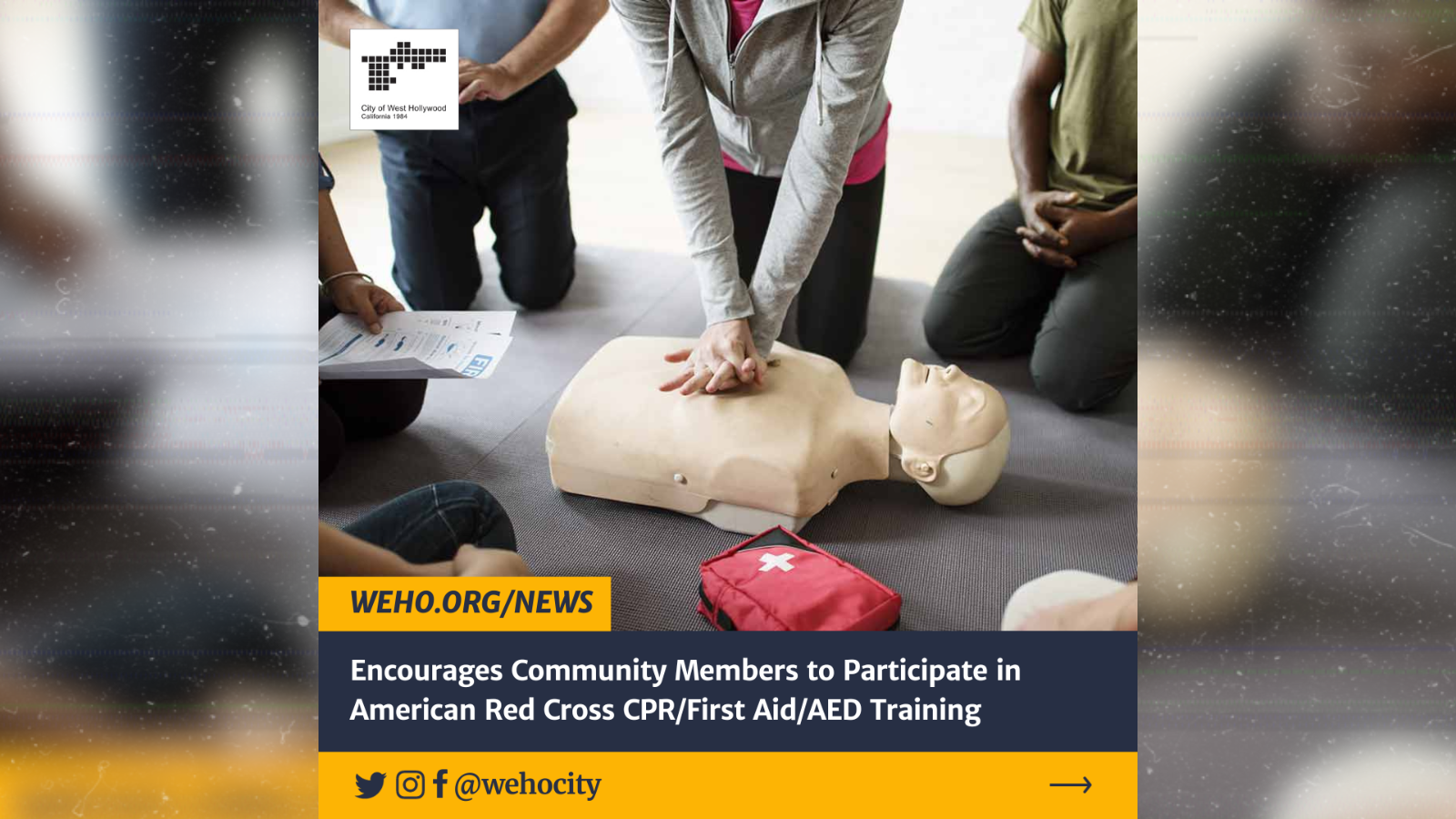 Red Cross CPR First Aid AED Training