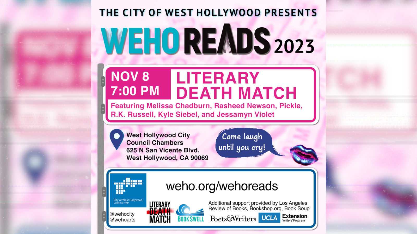 WeHo Reads 2023 - TW