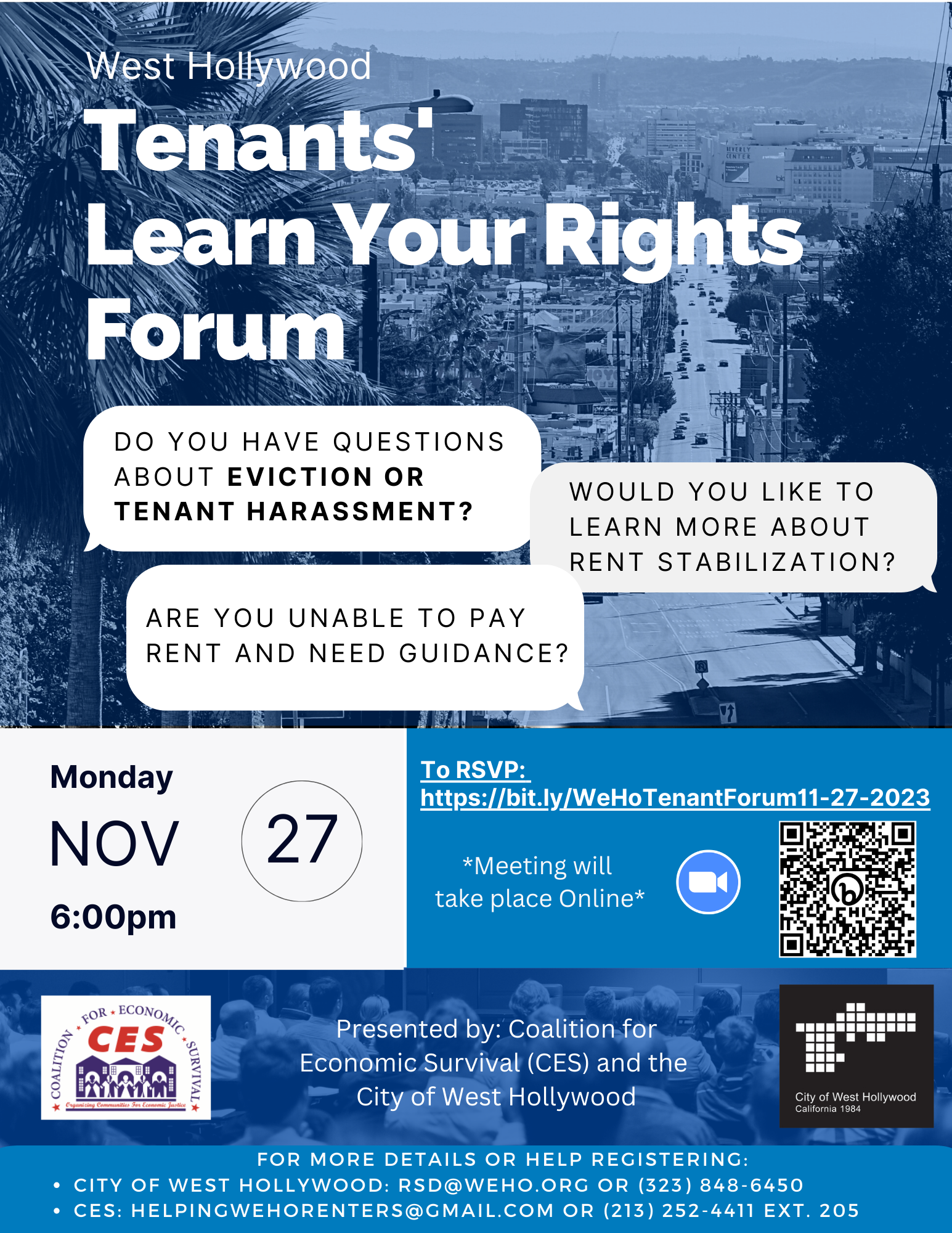 WeHo + CES Forum Nov 27, 2023