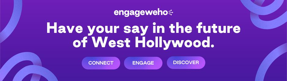 Engage WeHo - Website Banner