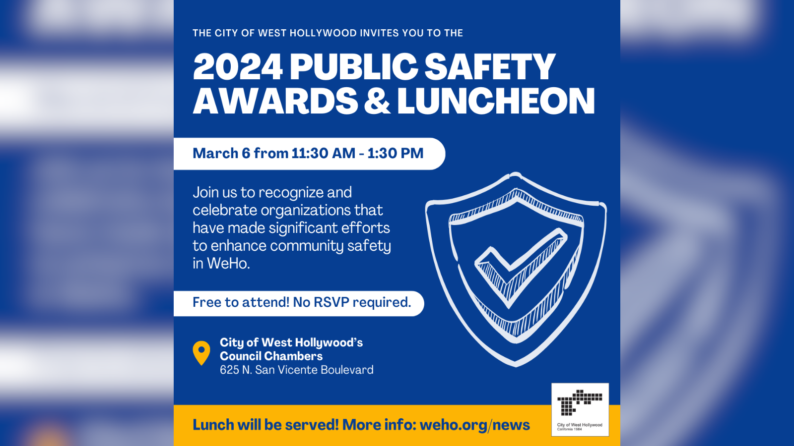 Public Safety Appreciation Luncheon 2024