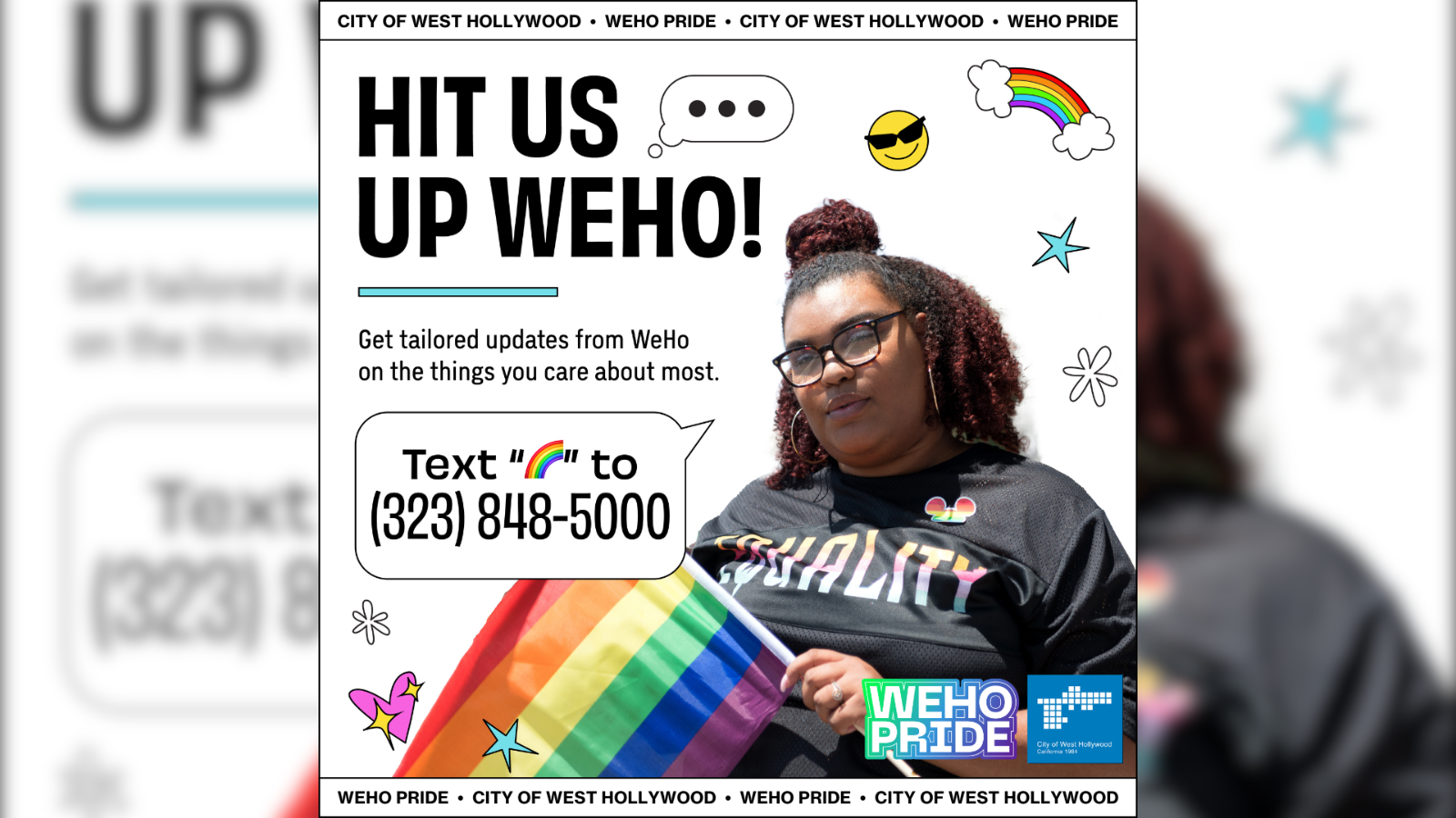 Text Message - WeHo Pride 2024