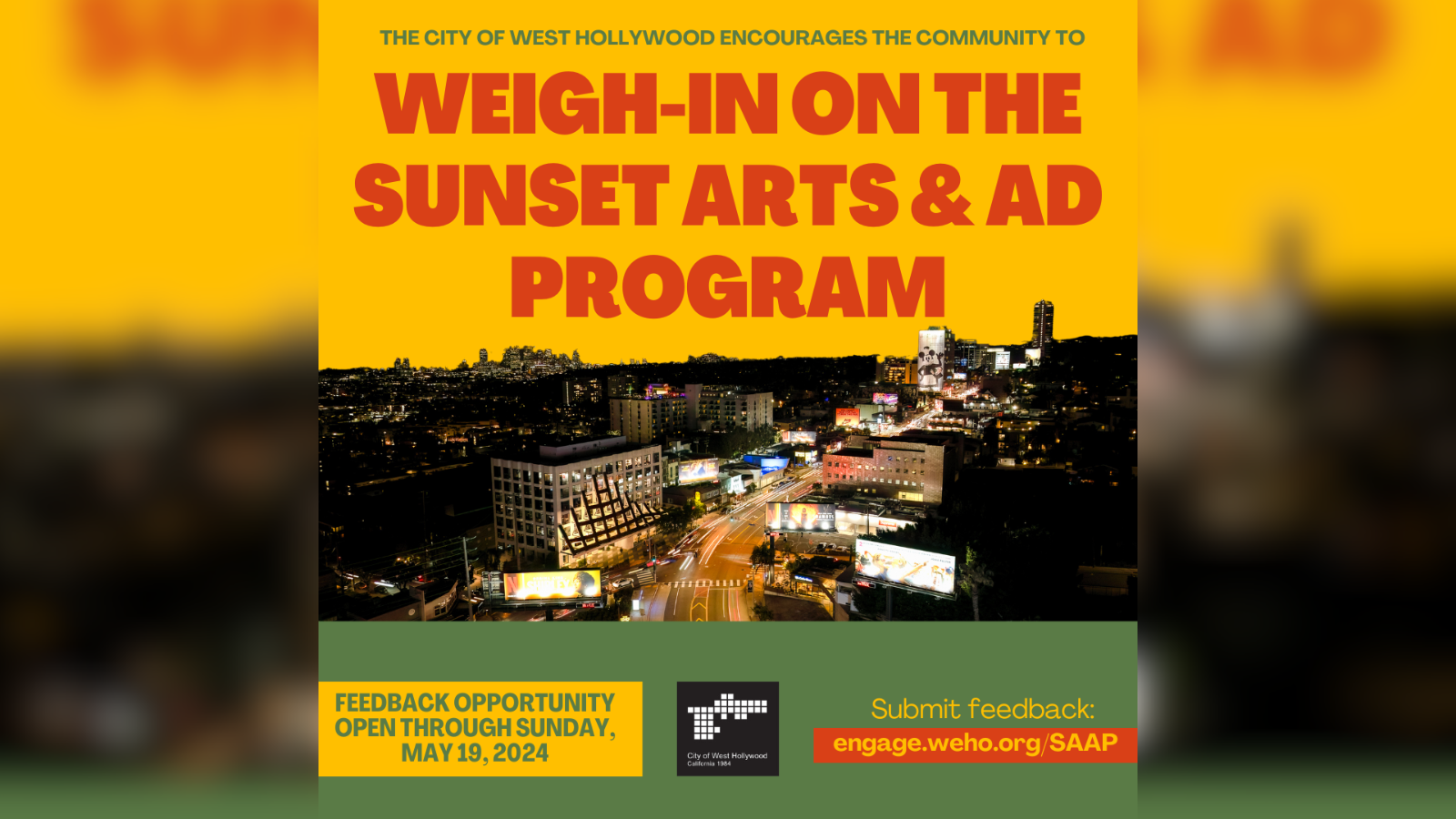 Sunset Arts & Advertising Program Weigh-in 2024