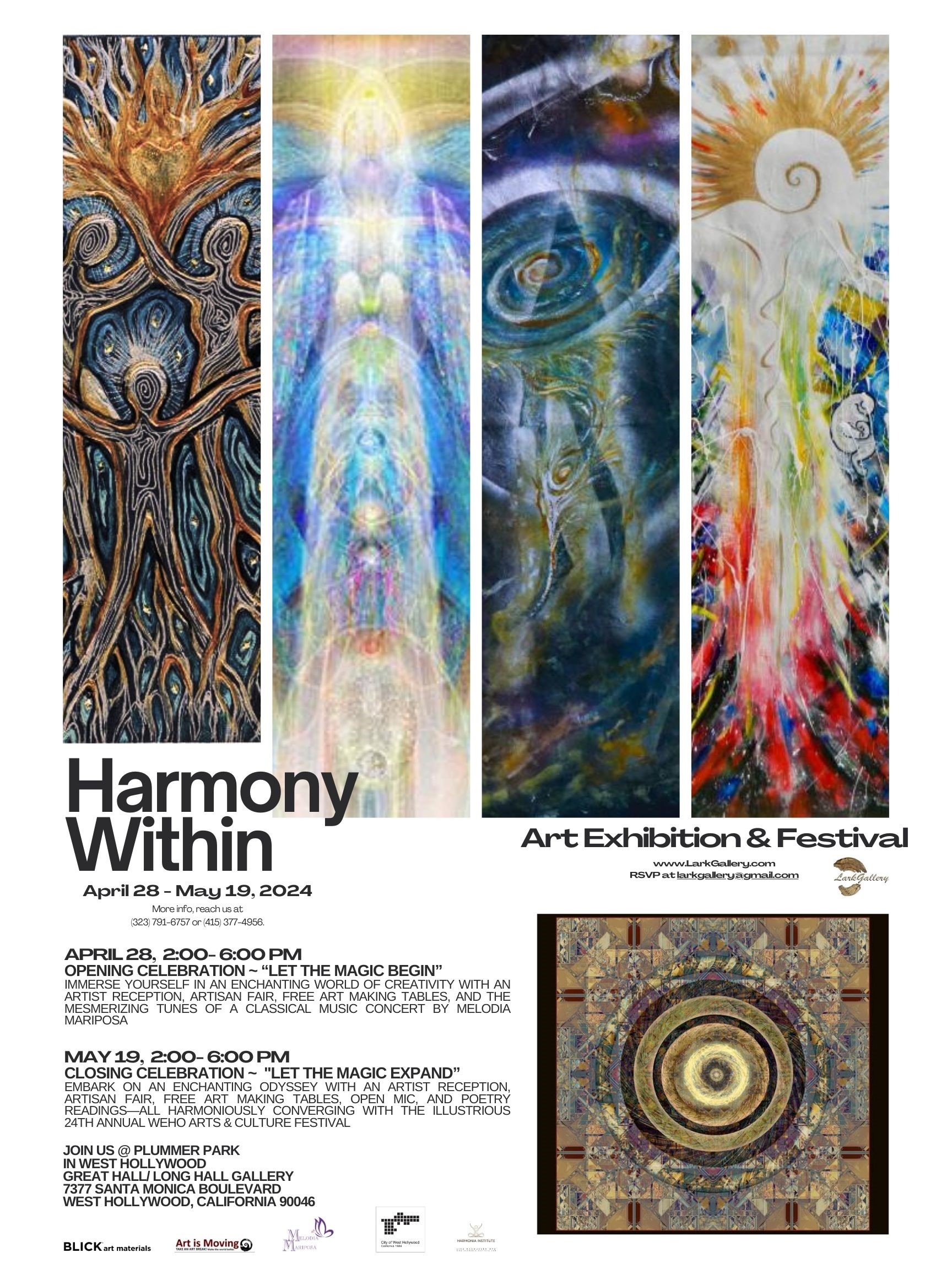 Harmony Within Flier 2024_Schedule