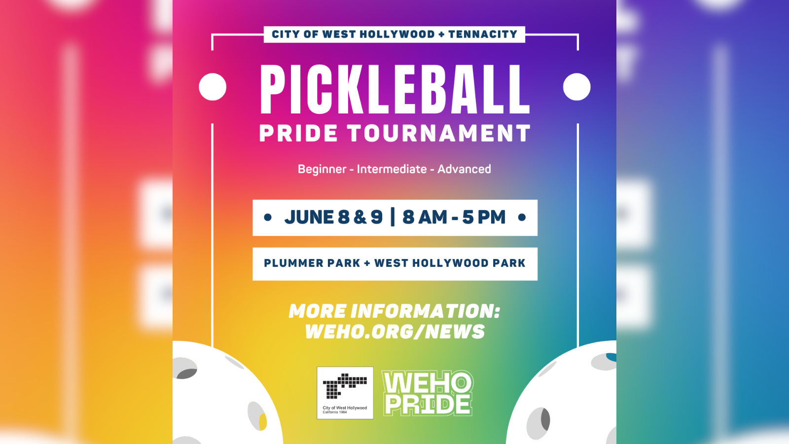 Pride Pickleball Tournament 2024