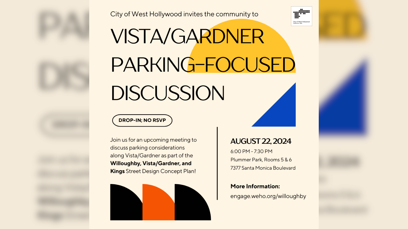 VistaGardner Parking Discussion 2024