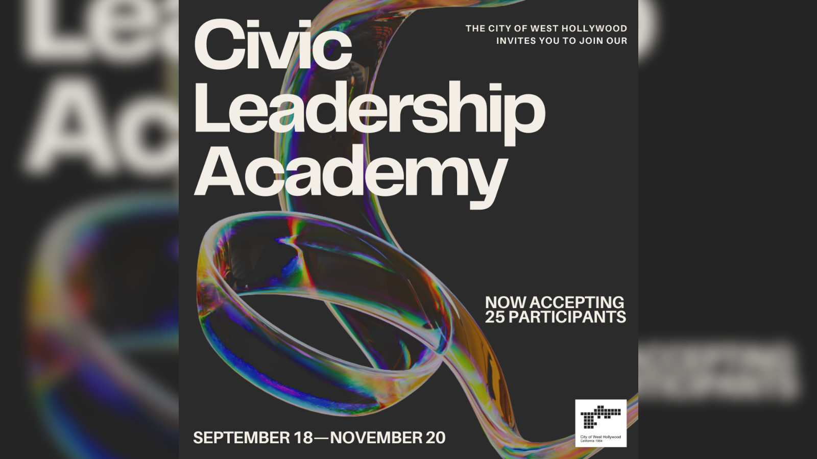 Civic Leadership Academy Final 2024