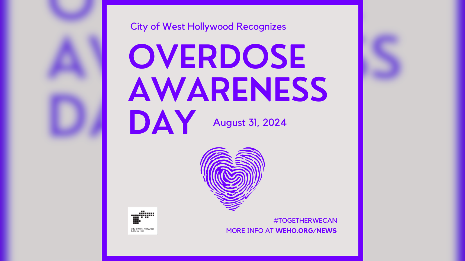 Overdose Awareness Day 2024