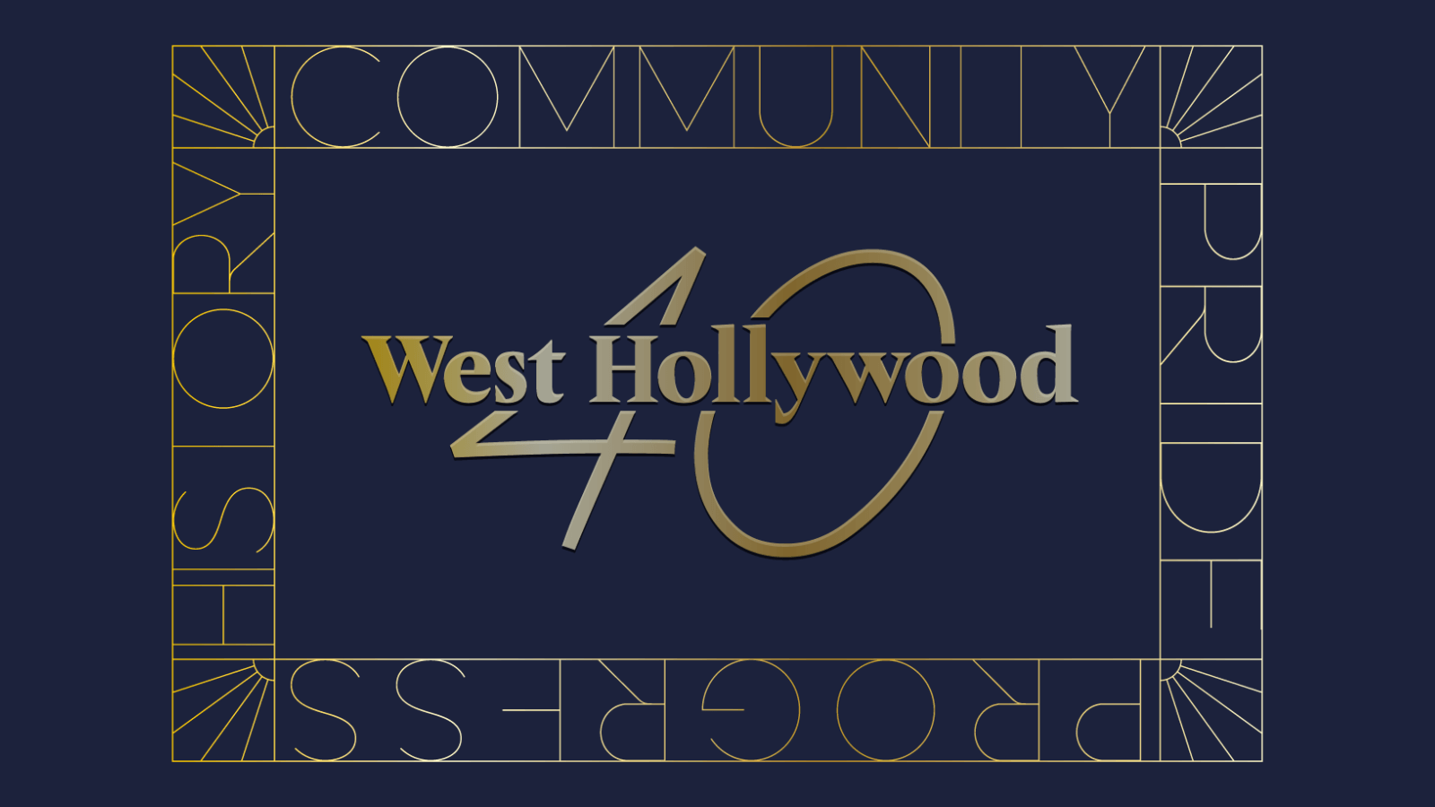 West Hollywood Day 2024 - Save the Date Banner