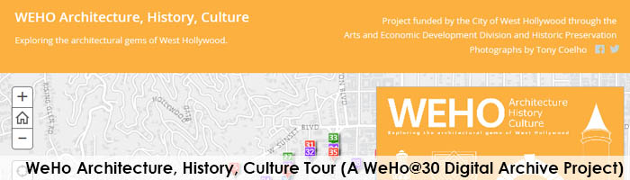 WeHo Architecture Tour