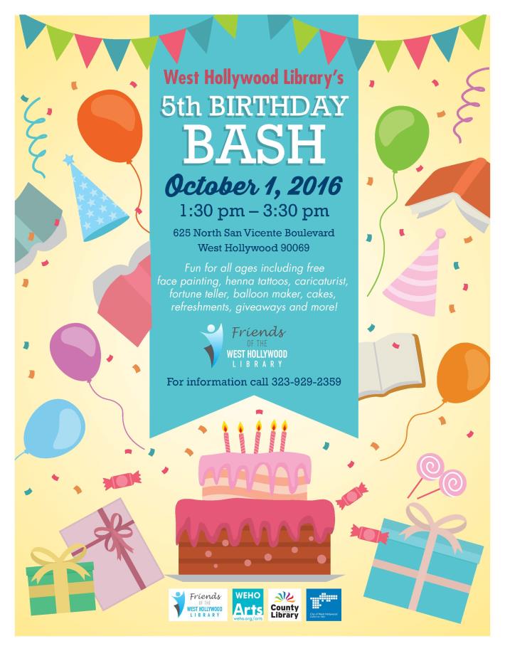 Library Birthday Bash